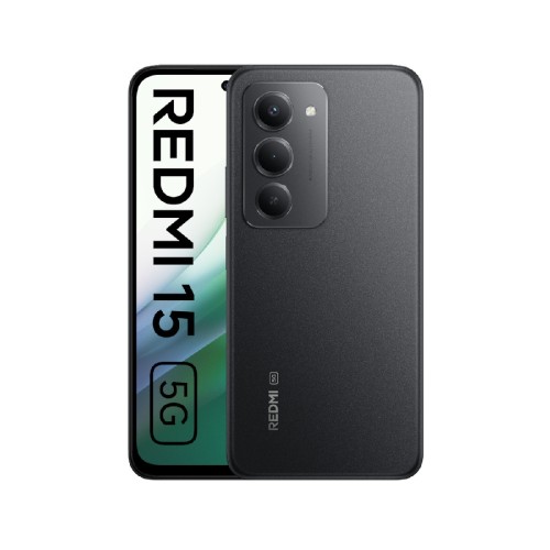 SMARTPHONE XIAOMI REDMI 15 5G 8GB/256GB DS 6.9"(MZB0L6GEU) BLACK